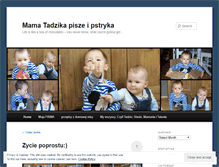 Tablet Screenshot of mamatadzika.wordpress.com