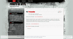 Desktop Screenshot of pointsofhype.wordpress.com