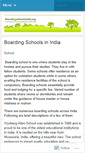 Mobile Screenshot of boardingschoolindia.wordpress.com