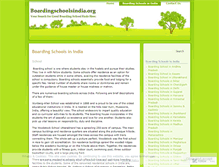 Tablet Screenshot of boardingschoolindia.wordpress.com