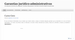 Desktop Screenshot of administrativo2008.wordpress.com