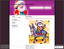 Tablet Screenshot of nasreddinhoca.wordpress.com