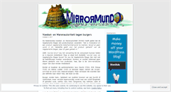 Desktop Screenshot of mirrormundo.wordpress.com