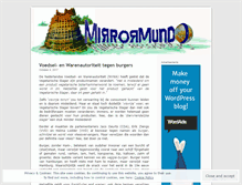 Tablet Screenshot of mirrormundo.wordpress.com