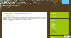 Desktop Screenshot of cloggieintrainings101.wordpress.com