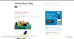 Desktop Screenshot of mariabacus.wordpress.com