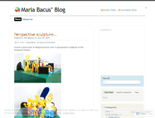 Tablet Screenshot of mariabacus.wordpress.com