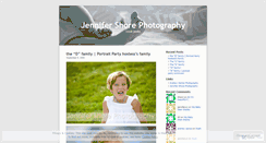 Desktop Screenshot of jennifershorephotography.wordpress.com