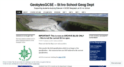 Desktop Screenshot of geobytesgcse.wordpress.com