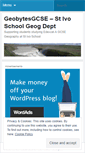 Mobile Screenshot of geobytesgcse.wordpress.com