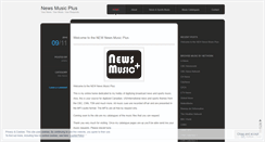 Desktop Screenshot of newsmusicplus.wordpress.com