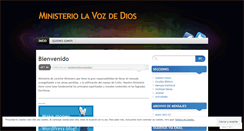 Desktop Screenshot of ministeriolavozdedios.wordpress.com