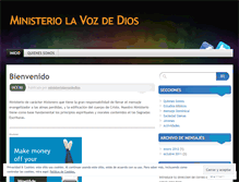 Tablet Screenshot of ministeriolavozdedios.wordpress.com