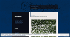 Desktop Screenshot of brittnyman.wordpress.com