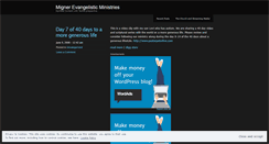 Desktop Screenshot of migner.wordpress.com
