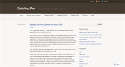 Desktop Screenshot of cardetailingpro.wordpress.com