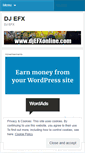 Mobile Screenshot of djefxonline.wordpress.com