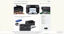Desktop Screenshot of impressorawireless.wordpress.com