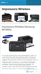 Mobile Screenshot of impressorawireless.wordpress.com