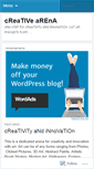 Mobile Screenshot of creativearena.wordpress.com