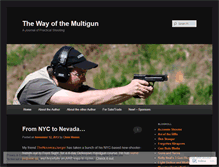 Tablet Screenshot of multigun.wordpress.com