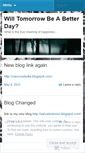 Mobile Screenshot of livetodayfortomorrow.wordpress.com