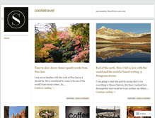 Tablet Screenshot of coolistravel.wordpress.com