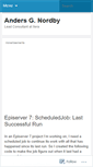Mobile Screenshot of andersnordby.wordpress.com