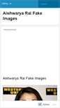 Mobile Screenshot of aishwaryaraifakepics3.wordpress.com