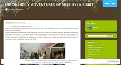 Desktop Screenshot of missbibbit.wordpress.com