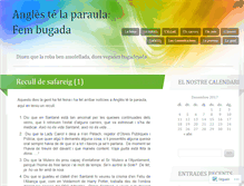 Tablet Screenshot of anglestelaparaula.wordpress.com