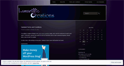 Desktop Screenshot of lunariffic.wordpress.com