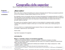 Tablet Screenshot of geografiasuperior.wordpress.com