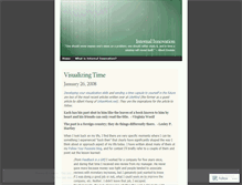 Tablet Screenshot of internalinnovation.wordpress.com