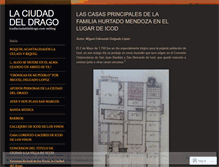 Tablet Screenshot of laciudaddeldrago.wordpress.com
