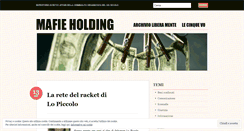 Desktop Screenshot of mafieholding.wordpress.com