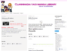 Tablet Screenshot of clannadia.wordpress.com