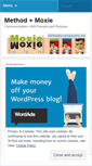 Mobile Screenshot of methodandmoxie.wordpress.com