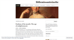Desktop Screenshot of erasoffashion.wordpress.com
