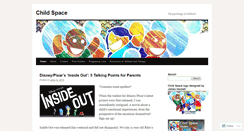 Desktop Screenshot of childspace.wordpress.com