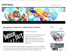 Tablet Screenshot of childspace.wordpress.com