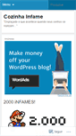 Mobile Screenshot of cozinhainfame.wordpress.com