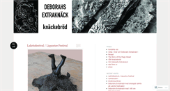 Desktop Screenshot of deborahsextraknack.wordpress.com