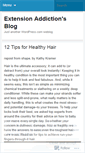 Mobile Screenshot of extensionaddiction.wordpress.com