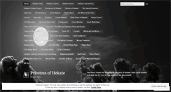 Desktop Screenshot of hekatescircle.wordpress.com