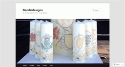 Desktop Screenshot of candledesigns.wordpress.com