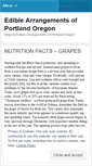 Mobile Screenshot of ediblearrangementspdx.wordpress.com