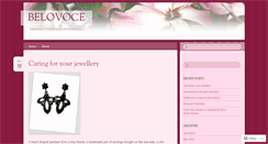 Desktop Screenshot of belovoce.wordpress.com