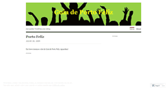 Desktop Screenshot of guiaportofeliz.wordpress.com