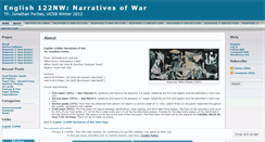 Desktop Screenshot of narrativesofwarforbes.wordpress.com